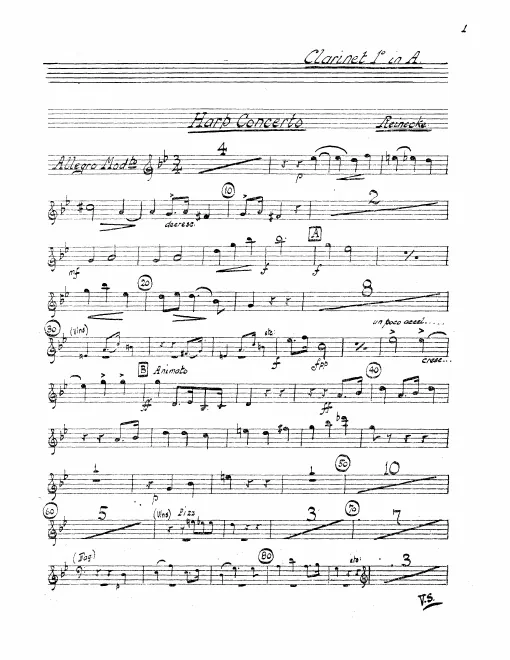 Clarinet 1, 2 (A)