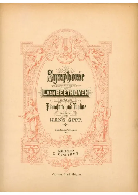 Symphony No.4: Violin 1 Part