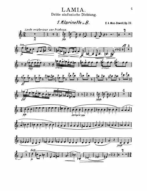 Clarinet 1, 2 (B)