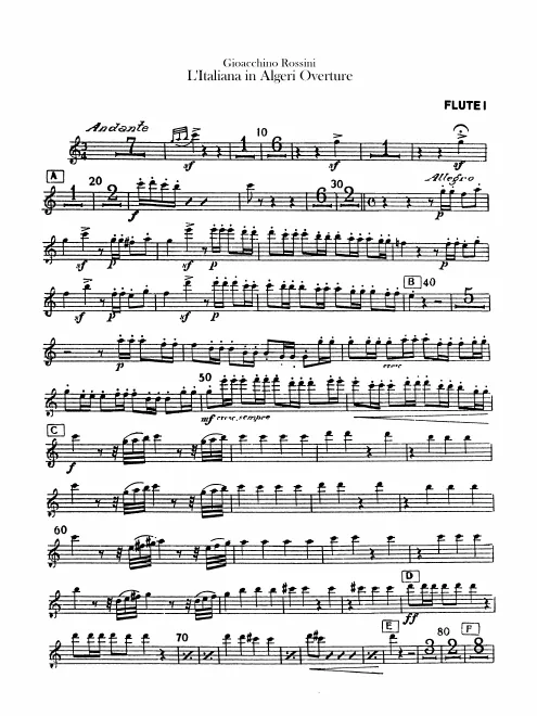 Flute 1, 2