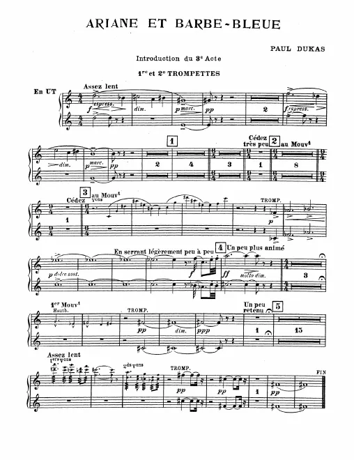 Trumpet 1/2, 3 (C)