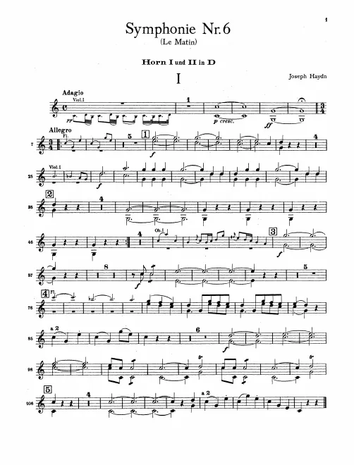 Horn 1/2 (D)