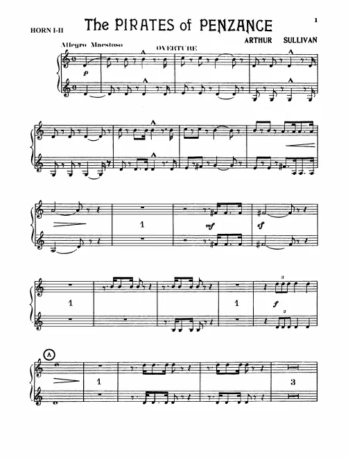 Horn 1/2 (F)