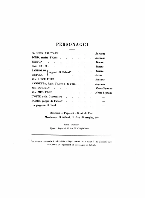 Front Matter and Act 1