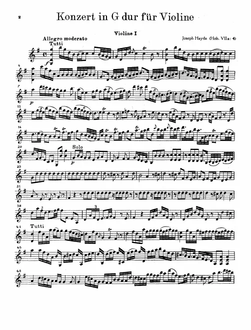 Violins I