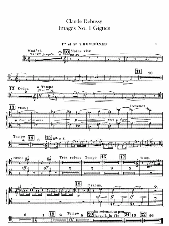 Trombone 1/2, 3