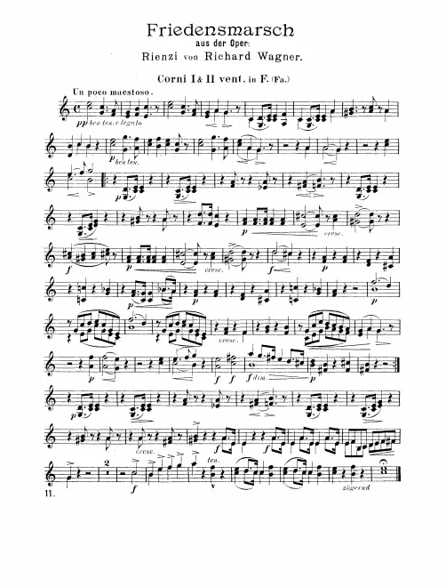 Horn 1/2, 3/4 (F)
