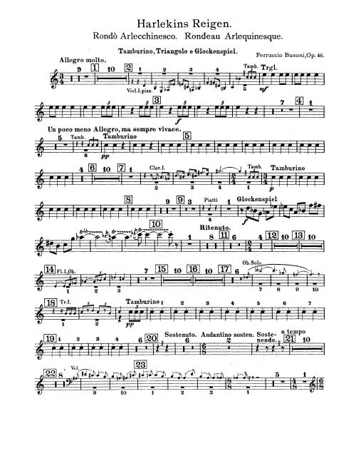 Tambourine/Triangle/Glockenspiel, Snare Drum/Cymbals