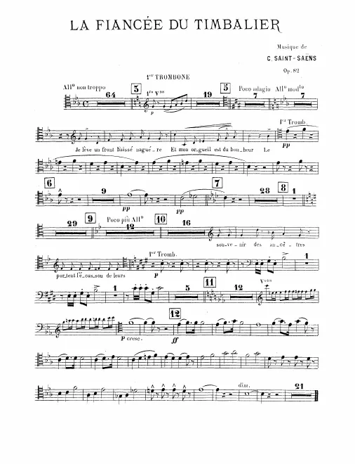 Trombone 1, 2, 3, Tuba