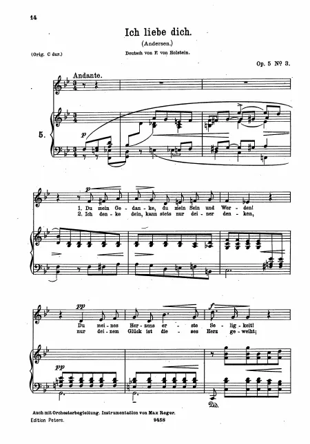 Complete Score (transposed down to )