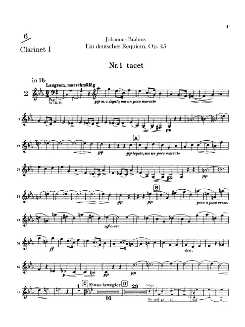 Clarinet 1 (B/A)