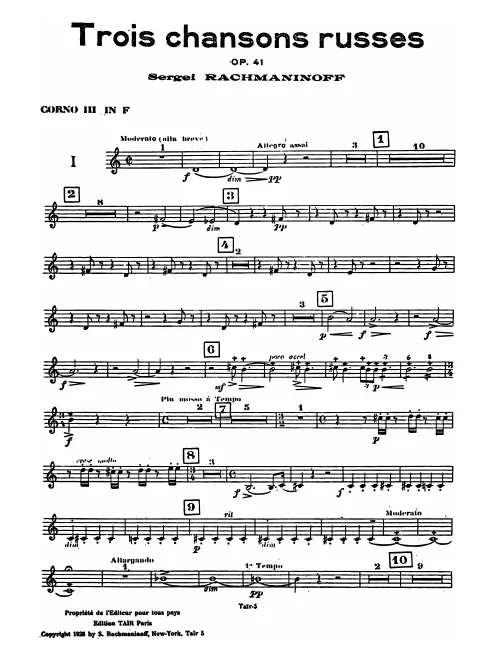 Horn 3 (F)
