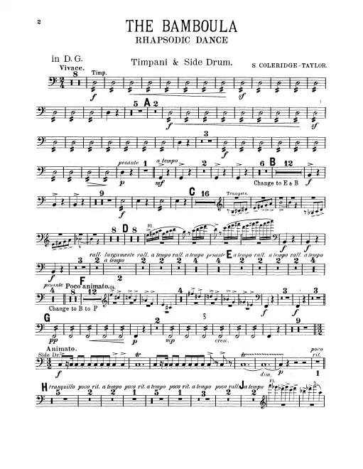 Timpani/Snare Drum