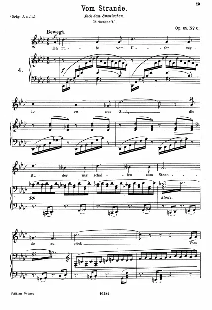 6. Vom Strande (High Quality)