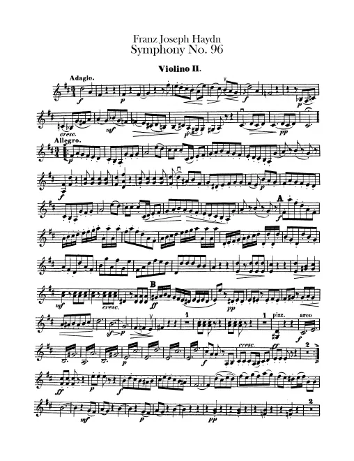Violins II