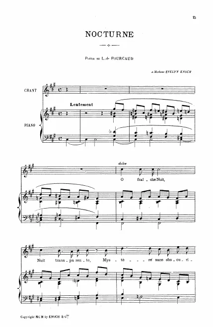 Complete Score (High voice, in F minor)