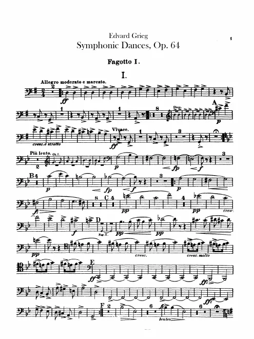 Bassoon 1, 2