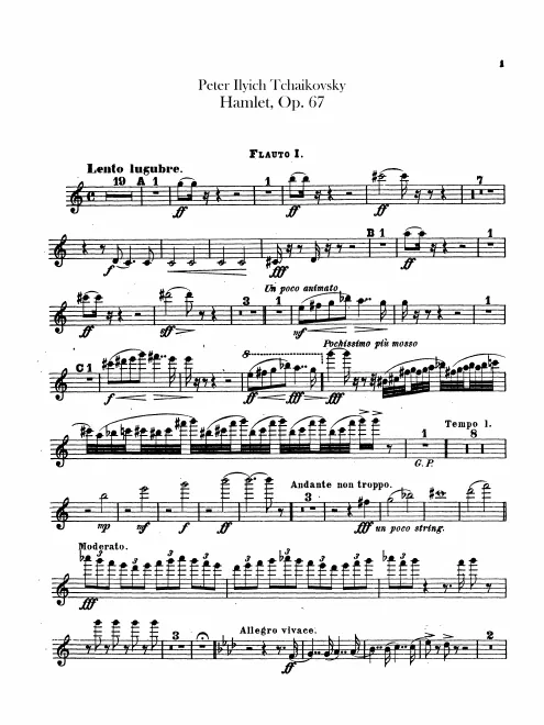 Flute 1, 2, 3/Piccolo