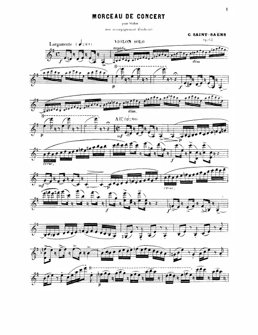 Violin solo