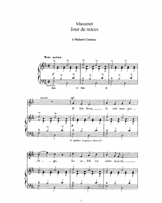 Complete score (E Major: high voice and piano)