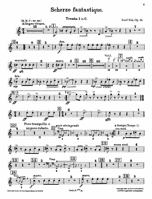 Trumpet 1, 2 (C)