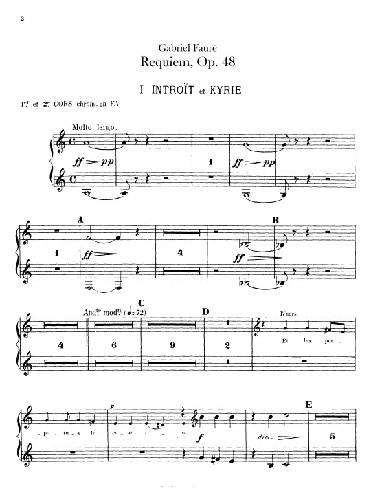 Horn 1/2, 3/4 (F)