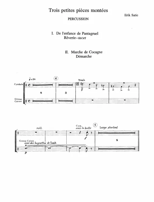 Cymbal/Bass Drum/Tarolle