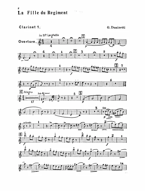 Clarinet 1