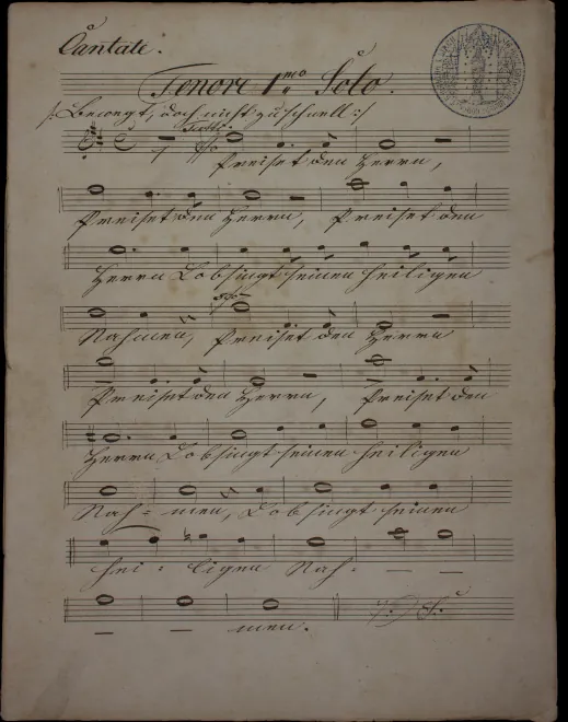Tenors 1, 2 (soloists)