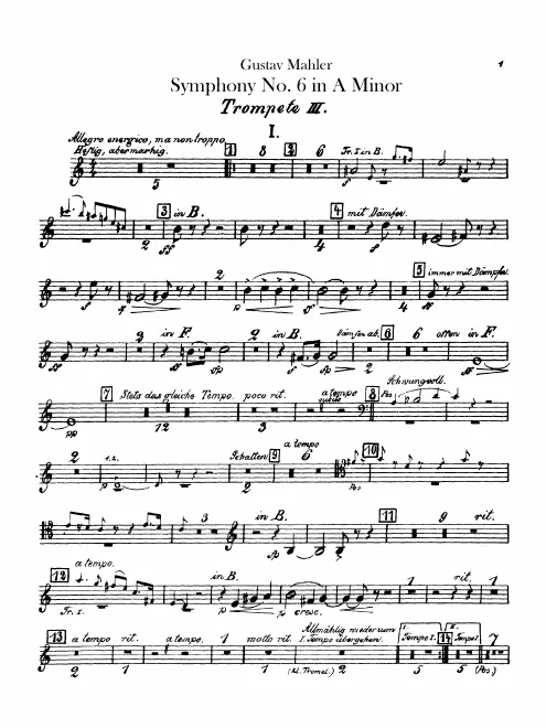 Trumpet 3 (B/F)