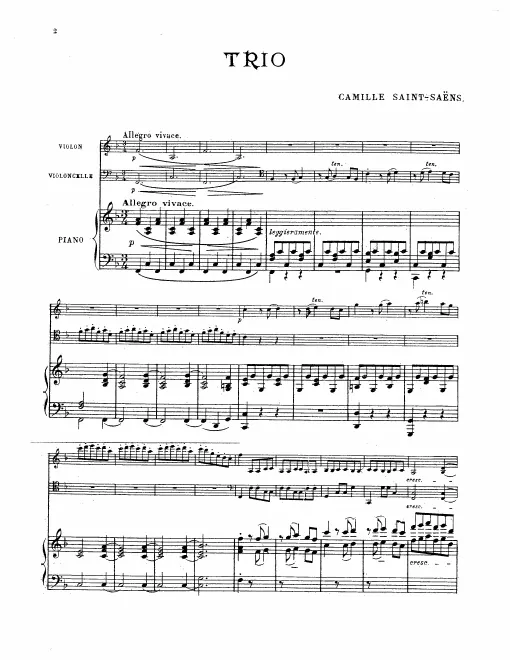 Piano Score
