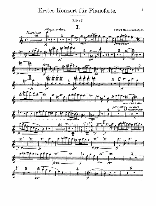 Flute 1, 2