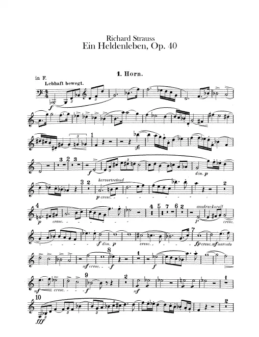 Horn 1 (F/E)