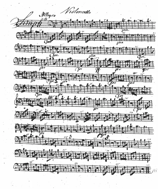 Cellos and Basses