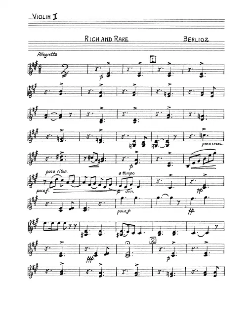 Violins II