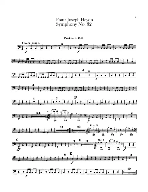 Timpani (C/G)