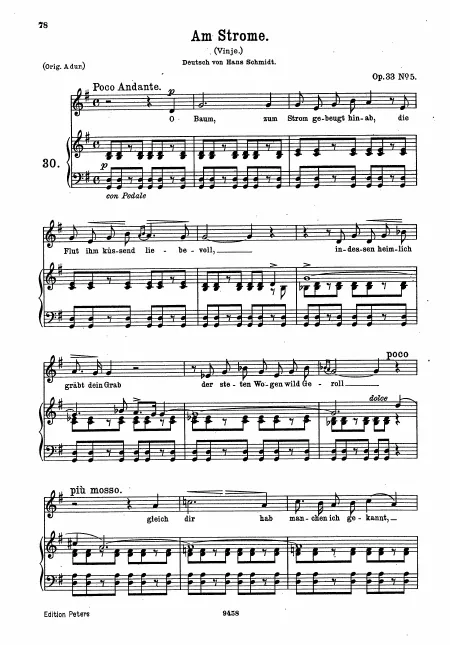 Complete Score (low voice, )