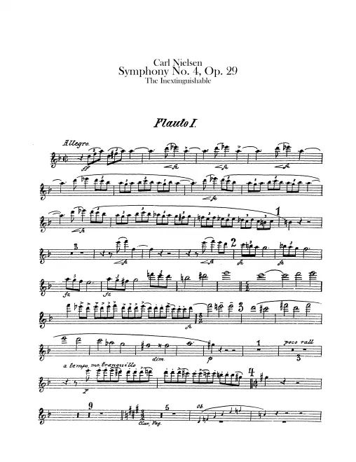 Flute 1, 2, 3/Piccolo