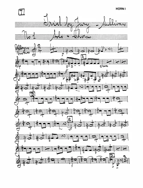 Horn 1 (F)