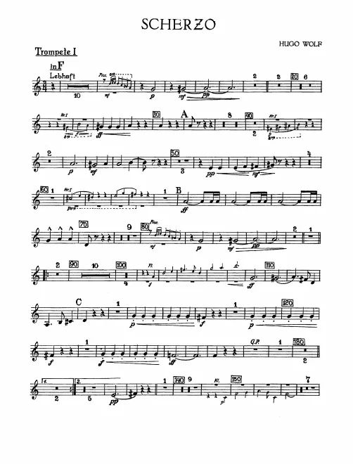 Trumpet 1, 2, 3 (F)