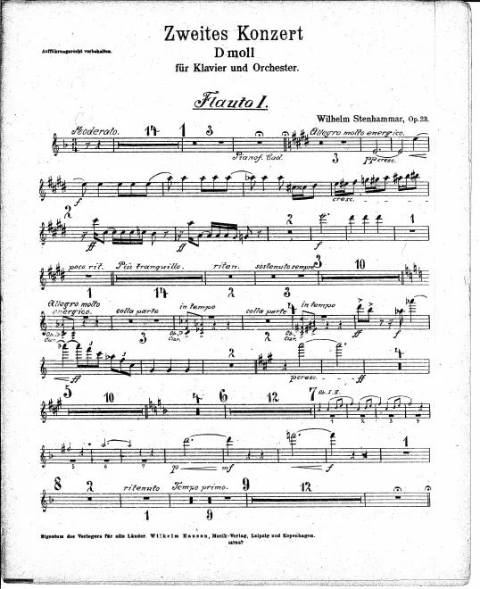Flute 1, 2