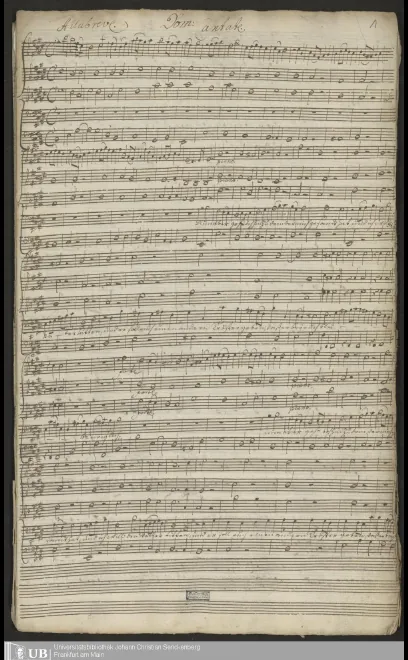 Complete Score and Parts