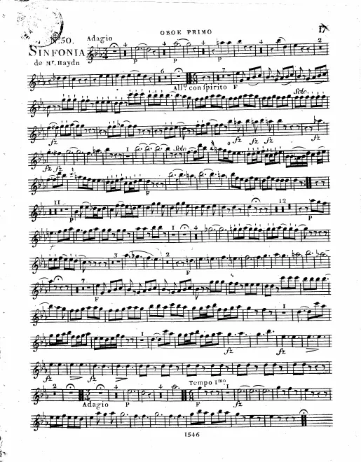 Oboe 1, 2