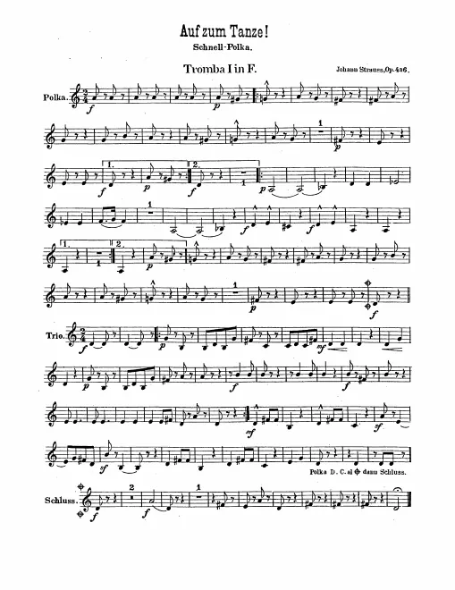 Trumpet 1, 2 (F)