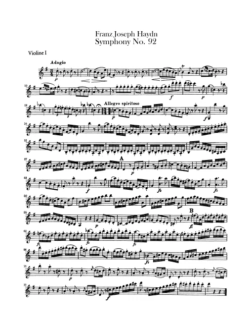 Violins I