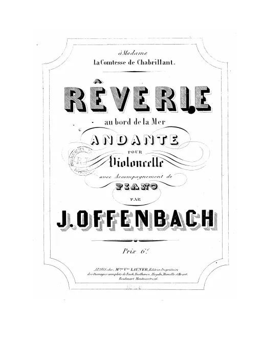 Complete Score and Cello Part (monochrome)