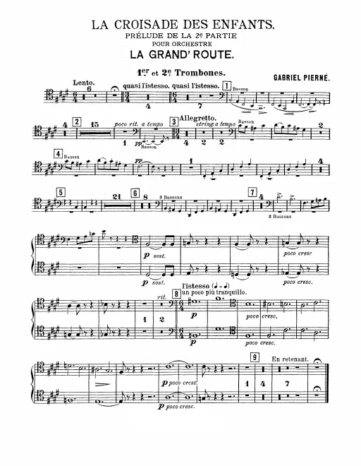 Trombone 1/2, 3/Tuba