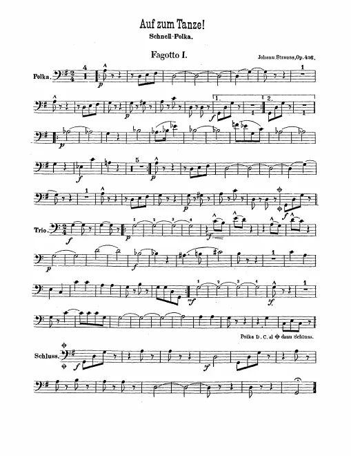 Bassoon 1, 2