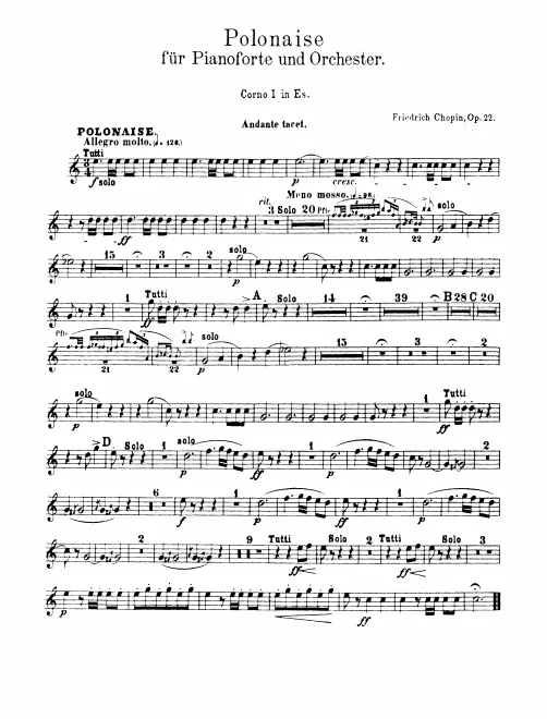 Horn 1, 2 (E)