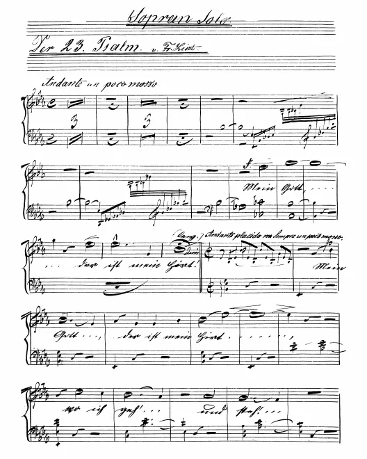Soprano Part